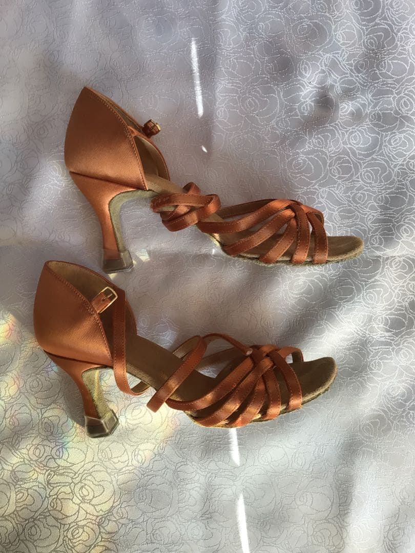 セキネ社交ダンスシューズ　21.5㎝ ヒール7㎝