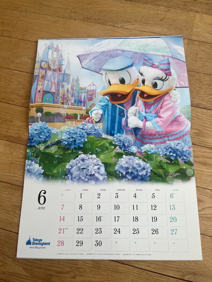 【非売品】ディズニー カレンダー 2026