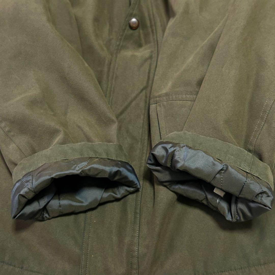 美品 バーバリーゴルフ ノバチェック 中綿ライナー コーチジャケットL ブルゾン