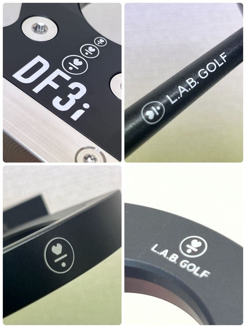 【美品】◆L.A.B GOLF DF3i ◆ゼロトルク◆34インチ◆HC付◆