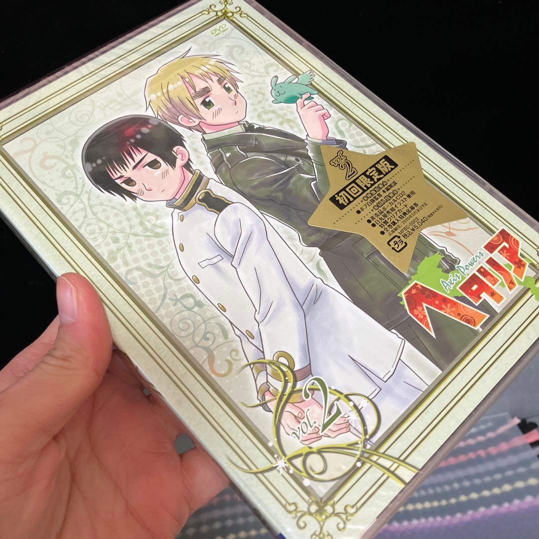 ☆新品カード付き☆ ヘタリア DVD 初回限定版 全巻 axis powers