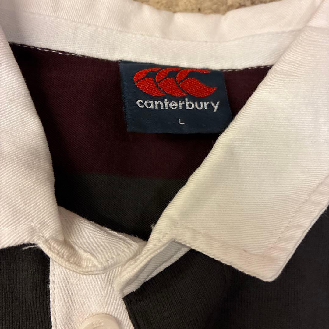 [美品]canterbury ロングスリーブシャツ