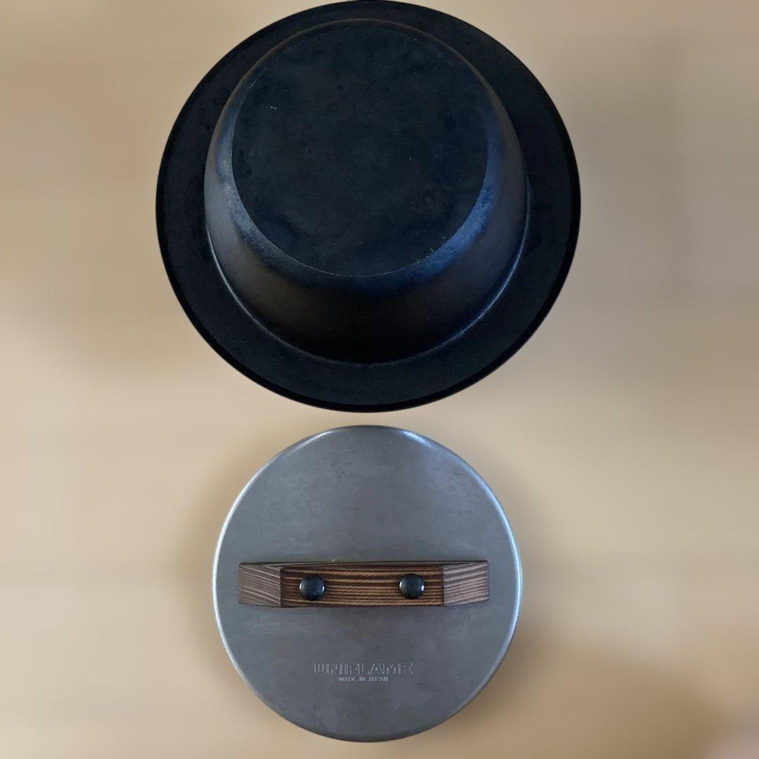 ユニフレーム キャンプ 羽釜 3合炊き & 羽釜袋のセット