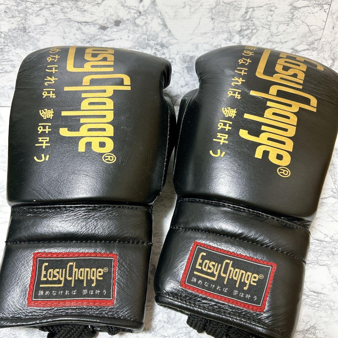 EasyChange ❤️ボクシンググローブ 14oz ブラック　イージーチェンジ
