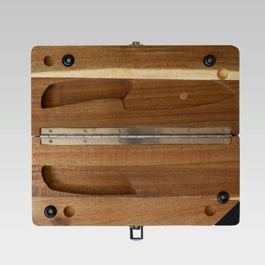 新品未開封 ZEN Camps ゼンキャンプ 包丁付まな板