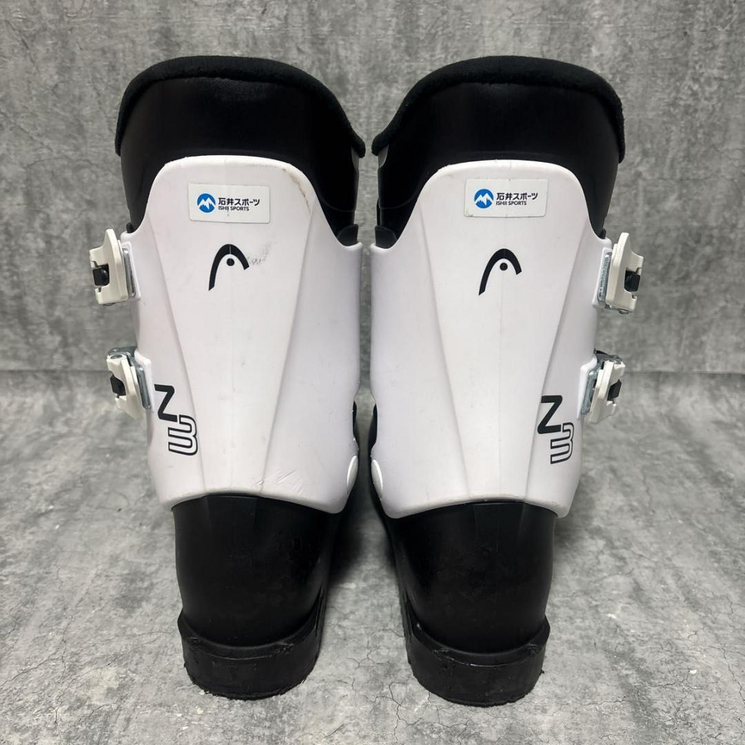 【美品】ジュニアスキー 4点セット 板136㎝ HEAD 23.0〜23.5㎝