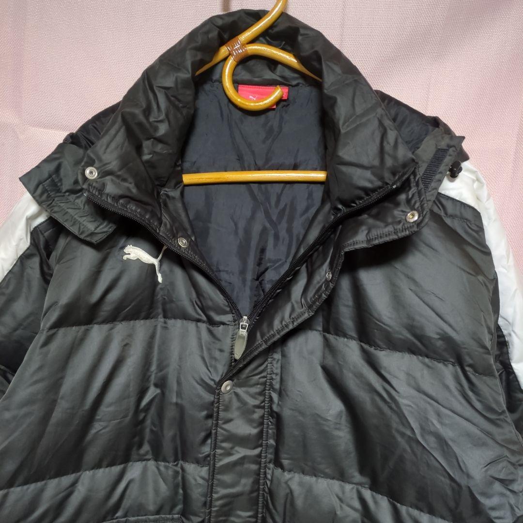 PUMA　ダウンコート　ブラック　メンズXOサイズ　ベンチコート