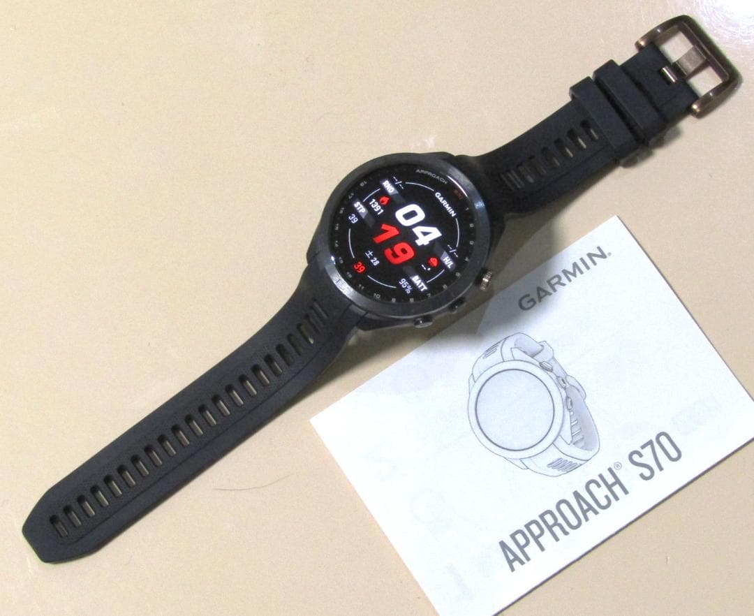 超美品 ガーミン アプローチ S70 47mm ブロンズ エディション