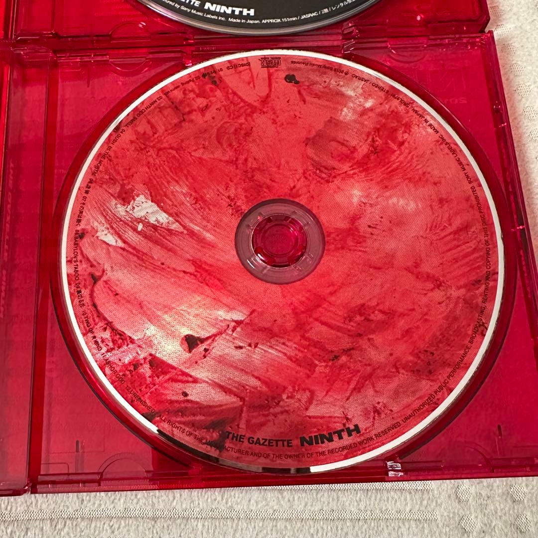 レア 缶バッジ付きthe GazettE NINTH 完全限定版 Blu-ray
