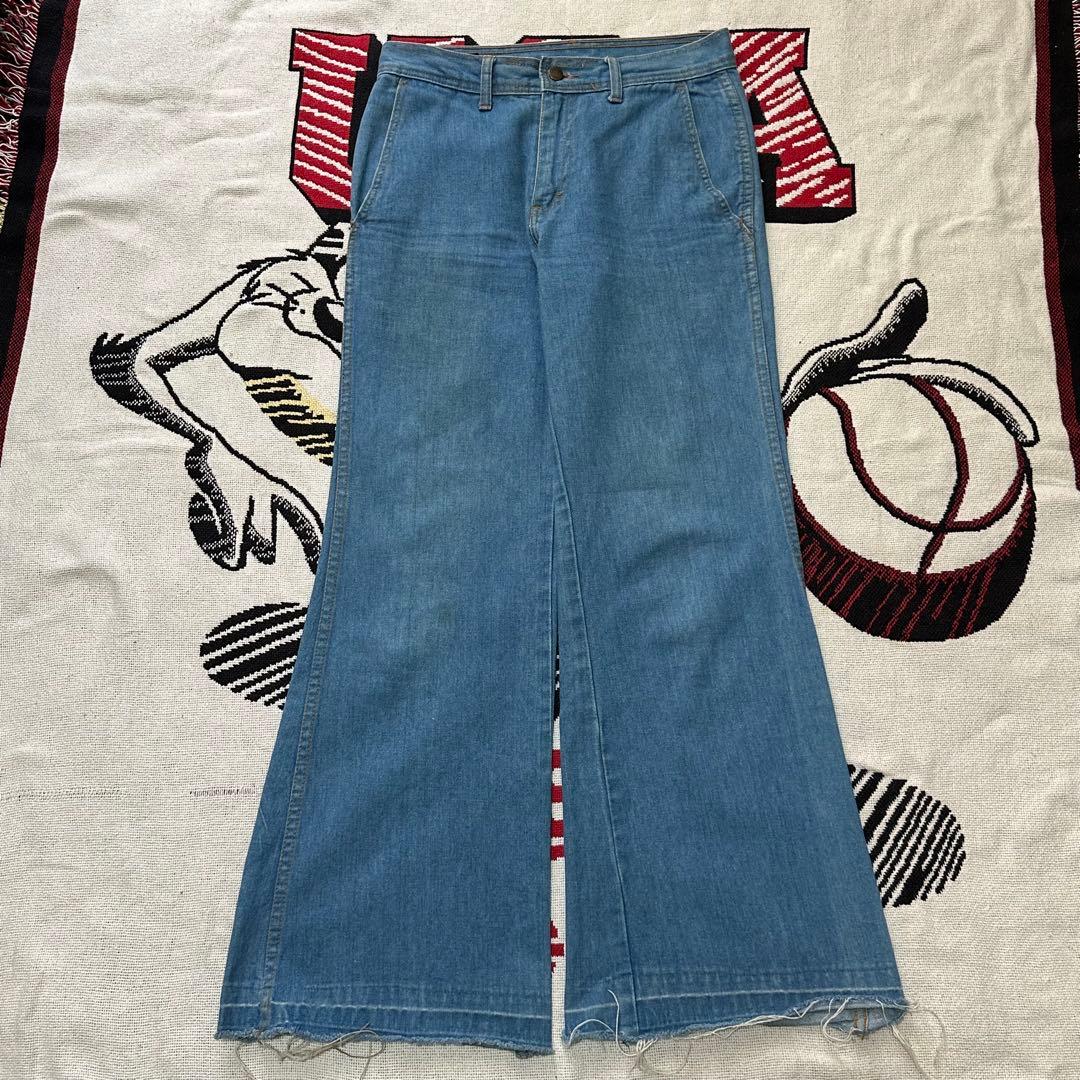 り*う様 【希少】70s JC Penney ベルボトム ヒッピー ストア系ブラ