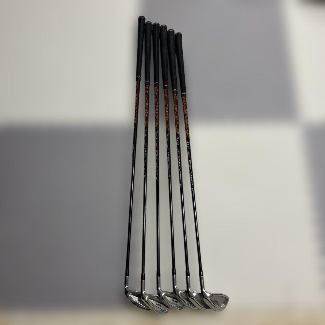 SYB BM-565 アイアンセット 6本5-9.P とウエアウェイウッド7番