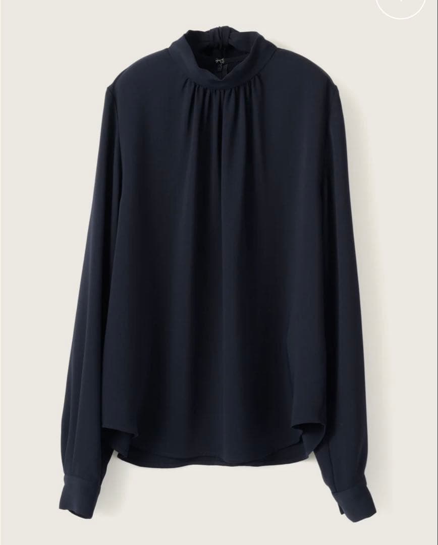 新品☆SOEJUソージュ ツィーディージャガードジレ サテンバックリボンブラウス