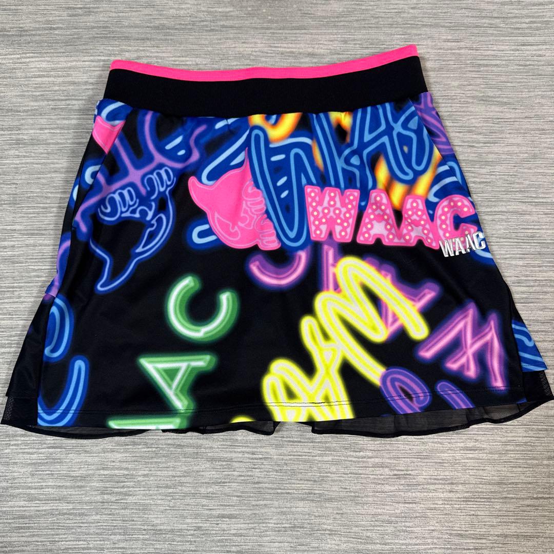 新品　WAAC ブルゾン、シャツ、スカート　ネオンロゴ3点セット