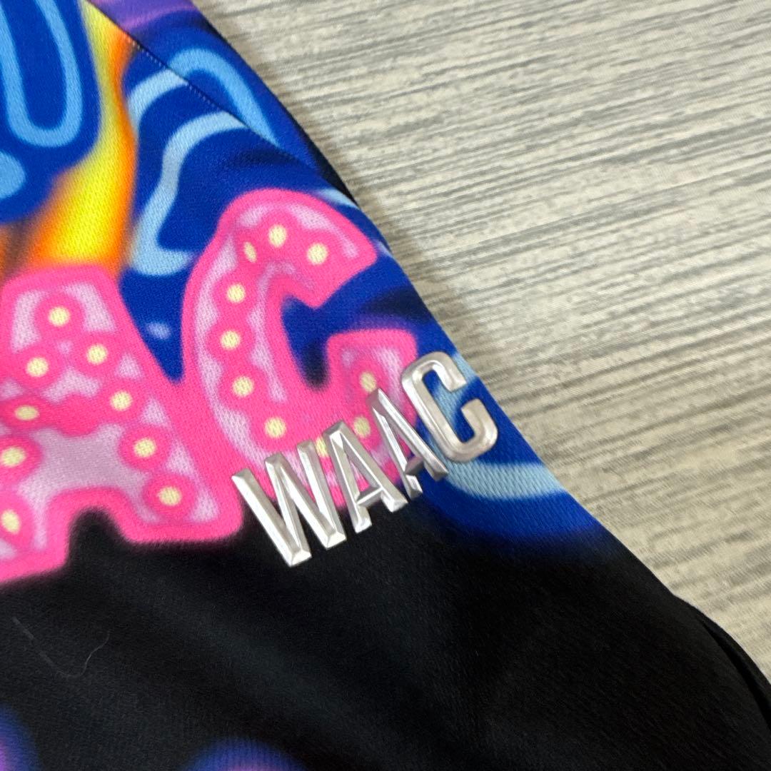 新品　WAAC ブルゾン、シャツ、スカート　ネオンロゴ3点セット