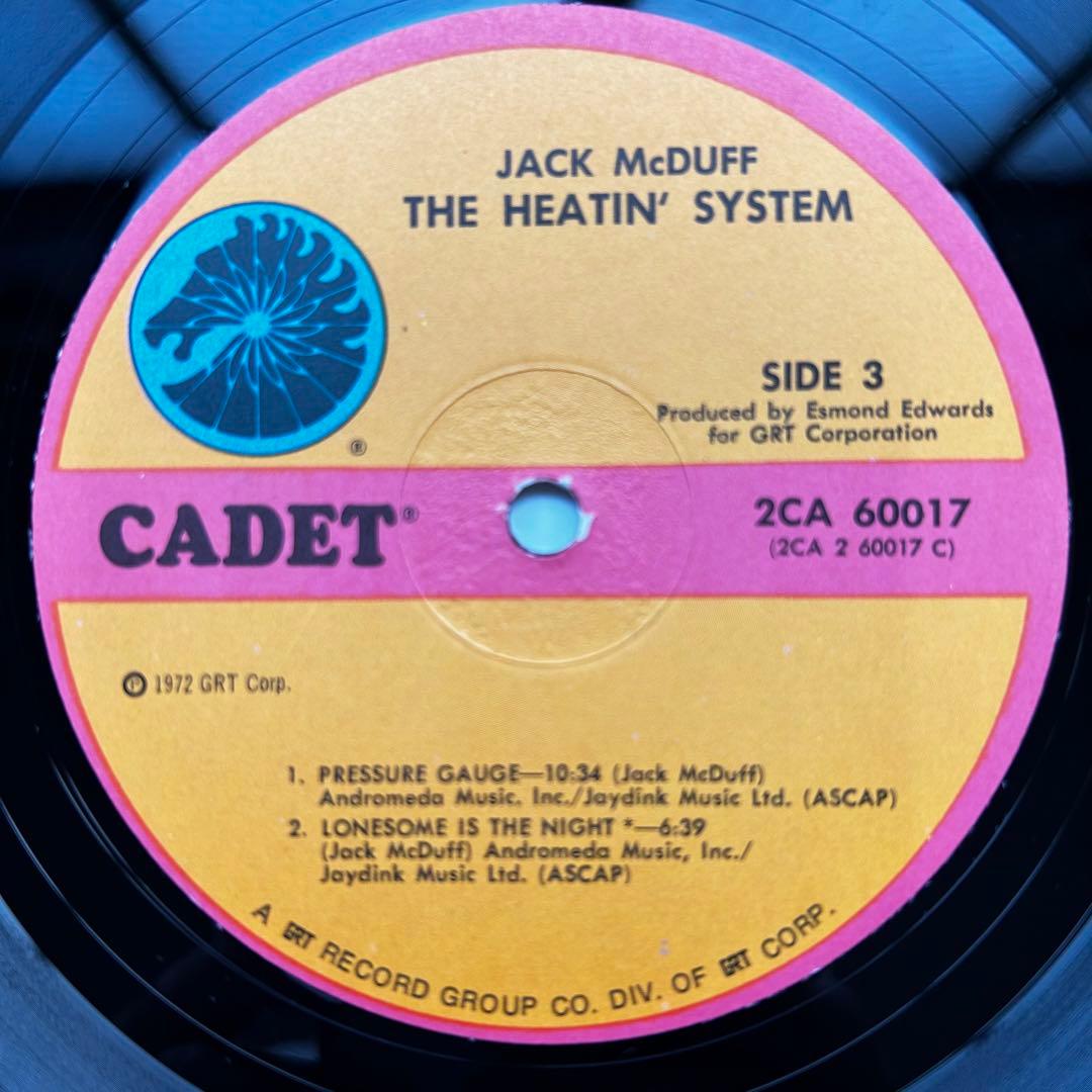 洋楽 raregroove jack mcduff - heatin system