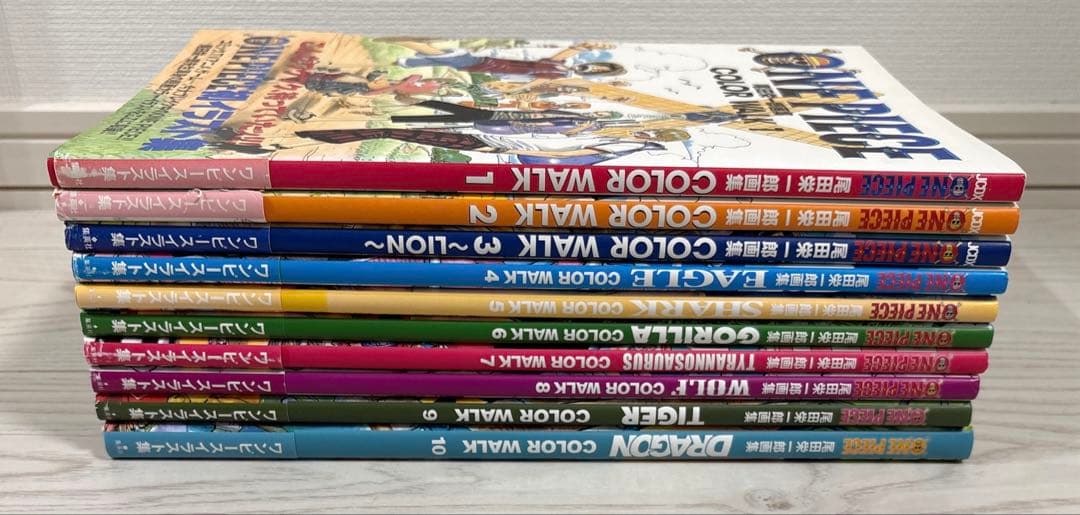 ONE PIECE COLOR WALK 1〜10 10冊セット（初版）