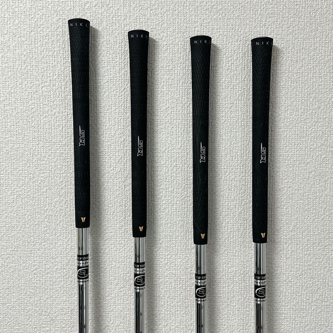 NIKEナイキSQ アイアン 4本セット レフティ　True Temper