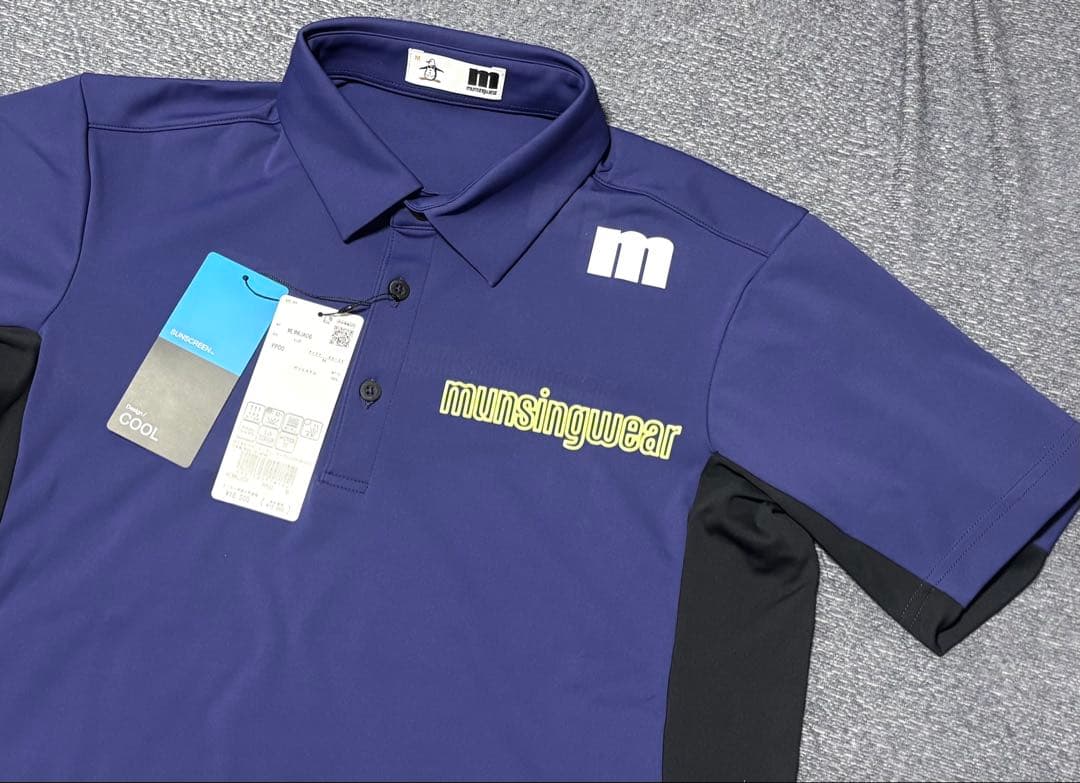 16500円★マンシングウェア サンスクリーン半袖シャツ★M