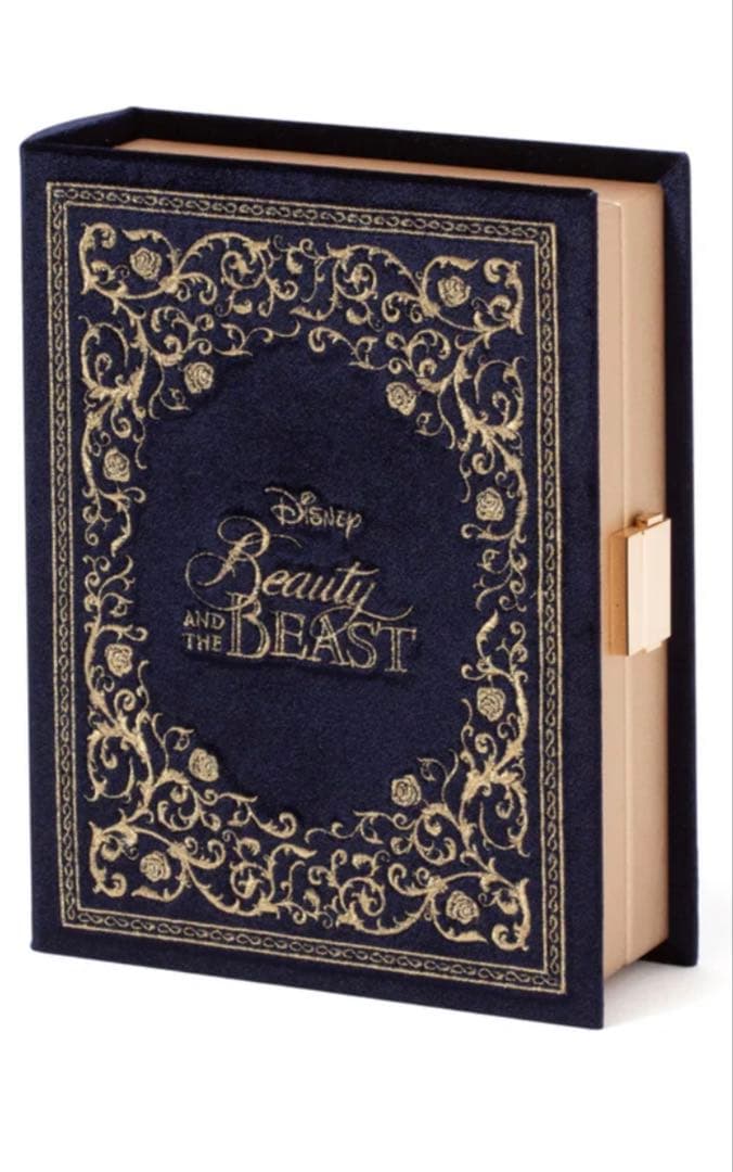 ディズニー 美女と野獣　ブックジュエリーボックス　Francfranc