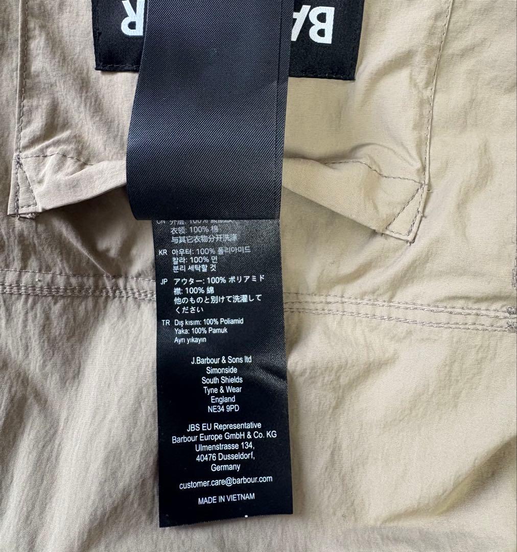 【週末特価 試着のみ】BARBOUR INTERNATIONAL A7ジャケット