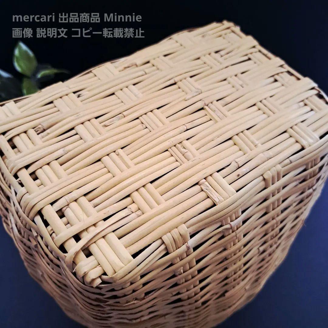 成田山表参道★藤倉商店★『篠竹』寸胴 魚籠 (びく) ★腰かご
