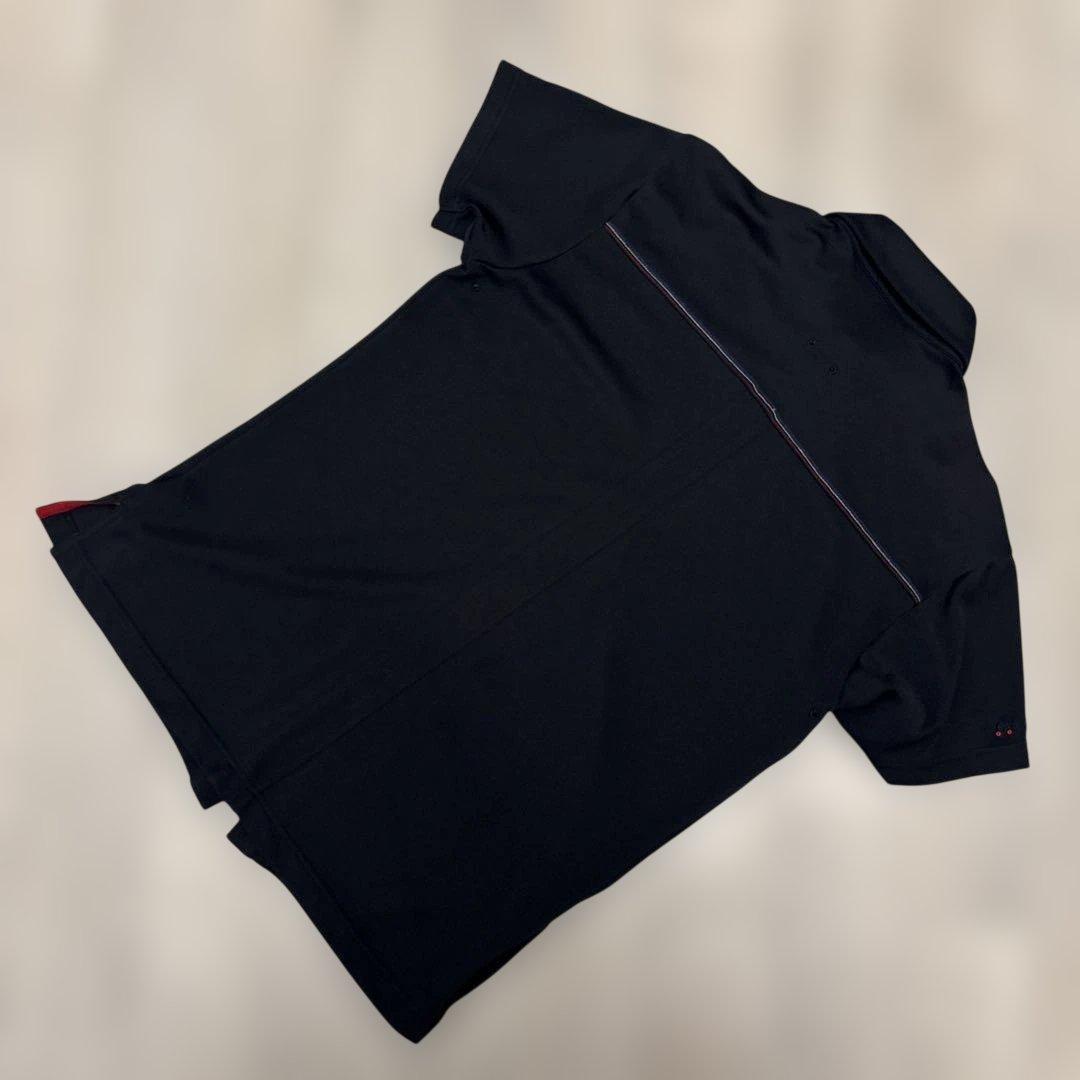 【極美品】ラッセルノ ボタンダウンシャツ サイズ5(L 相当）スタッズ 黒