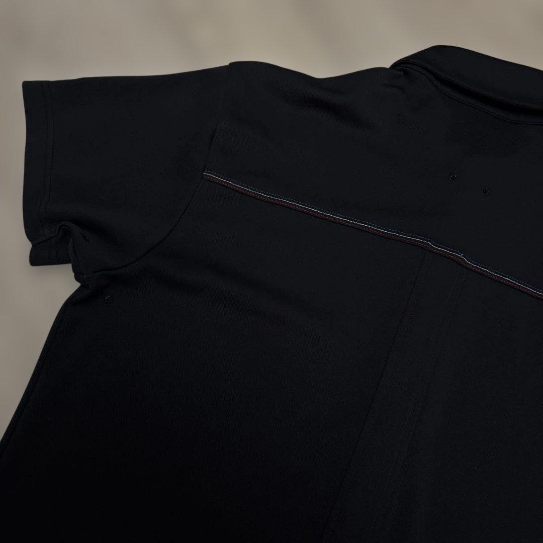 【極美品】ラッセルノ ボタンダウンシャツ サイズ5(L 相当）スタッズ 黒