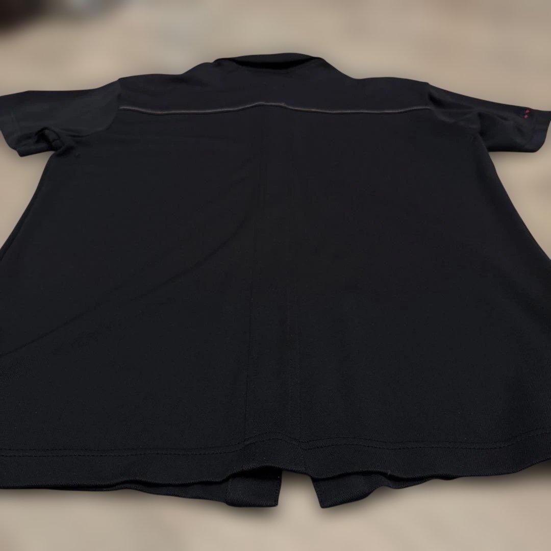 【極美品】ラッセルノ ボタンダウンシャツ サイズ5(L 相当）スタッズ 黒