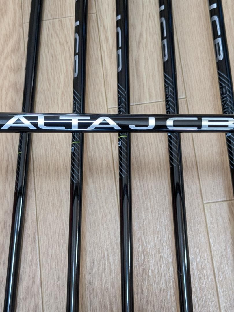 ピン G430 6本(6～9I、PW、W45) ALTA J CB BLACK