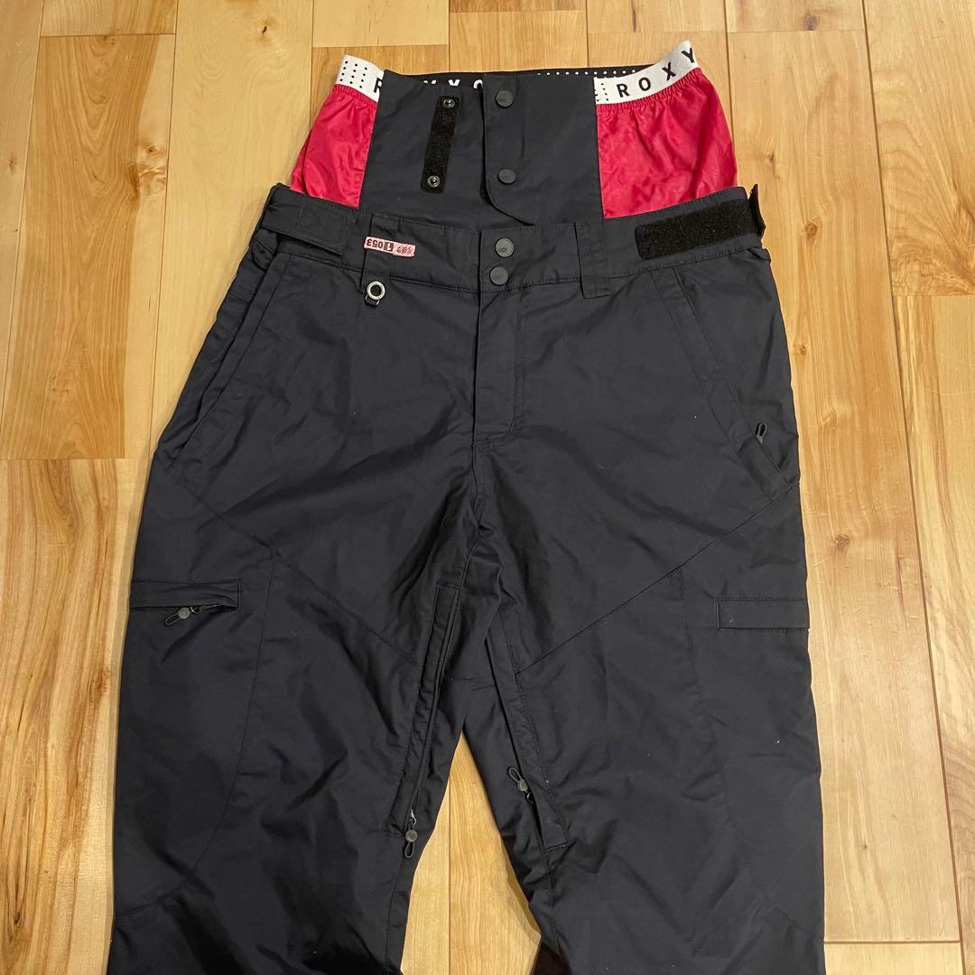 ROXY ロキシー スノーボードウェア 上下セット ピンク 黒