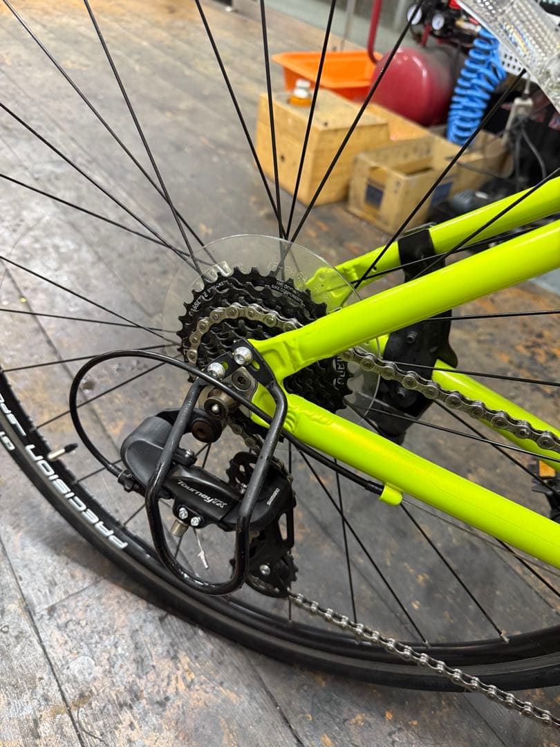 中古車　クロス　PRECISION SPORTS　アルミフレーム　24段　美品