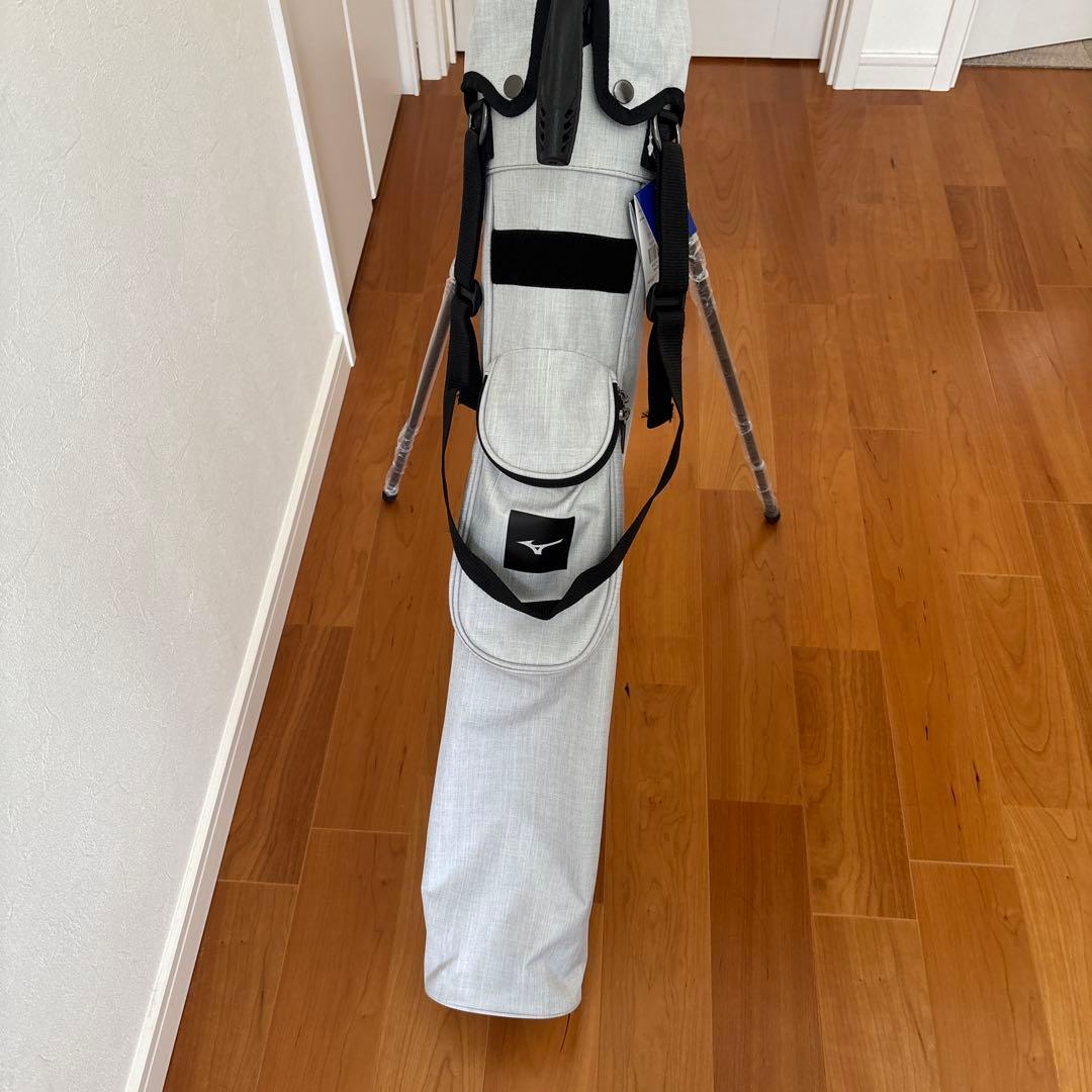 ミズノ　セルフスタンドバッグ　ゴルフバッグ　グレー