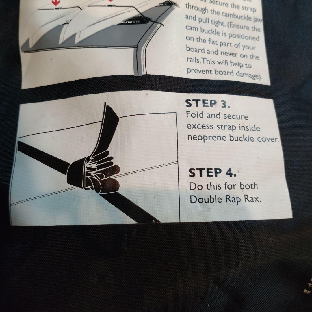 OCEAN＆EARTH ラップラックスダブル サーフボード自動車ルーフキャリア