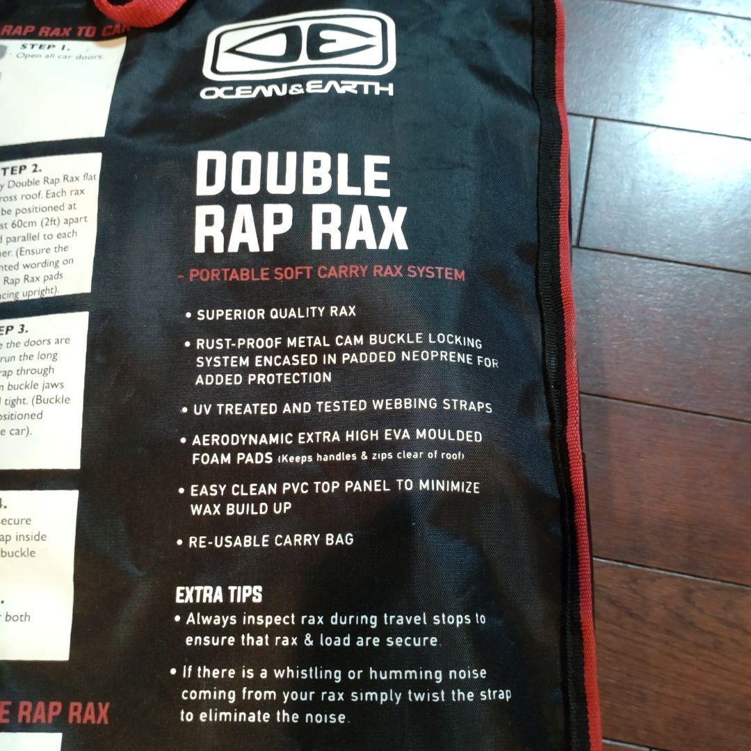 OCEAN＆EARTH ラップラックスダブル サーフボード自動車ルーフキャリア