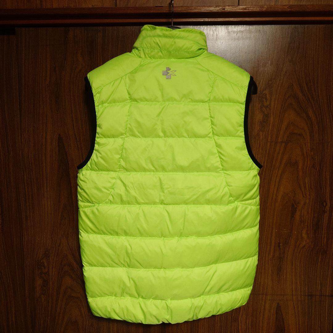 RLX ラルフローレン ダウンベスト ネオンイエロー S
