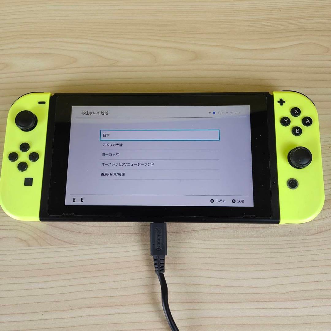 【匿名発送】Nintendo Switch HAC-001 充電器　ケース付