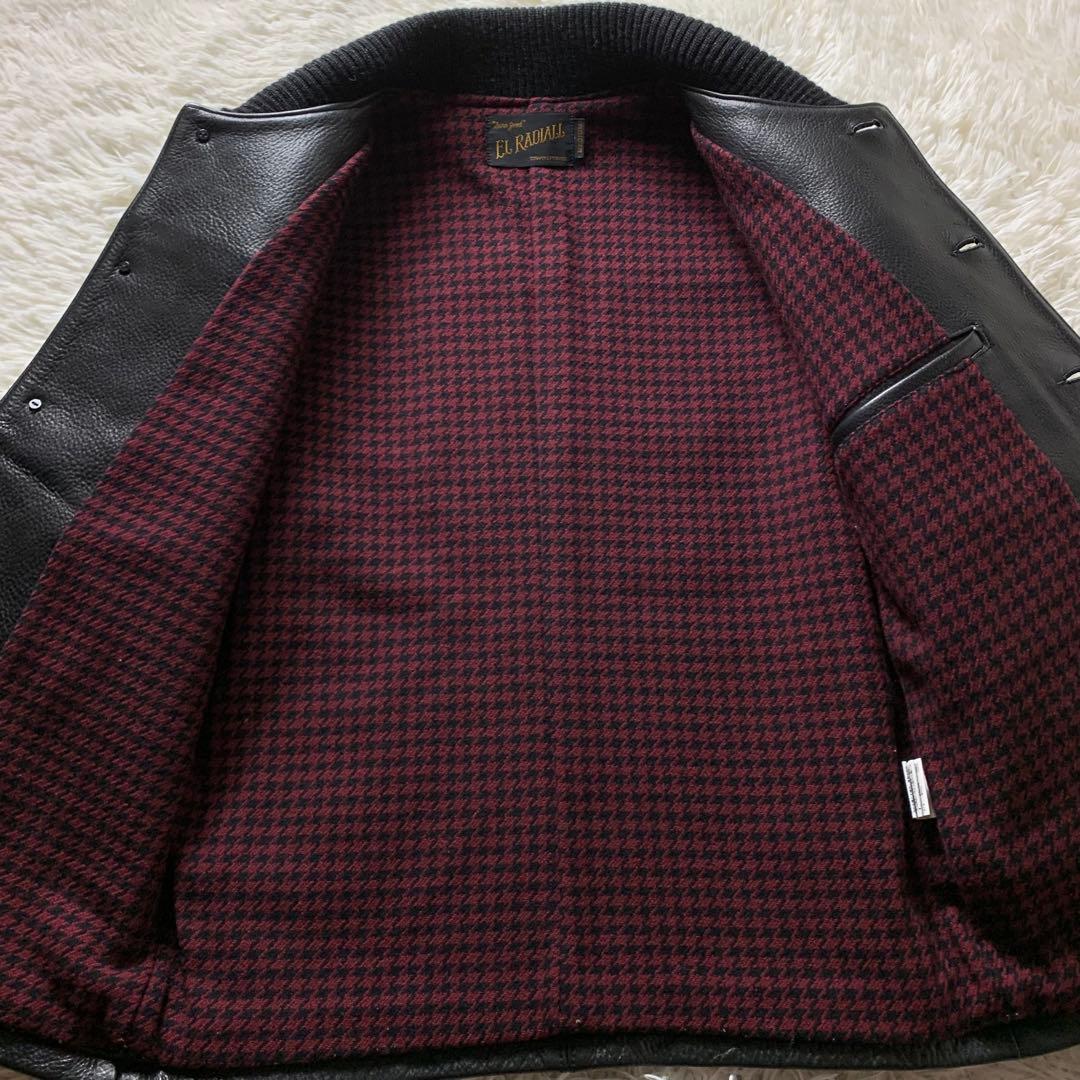 美品■ラディアル カーコート レザージャケット 本革 M