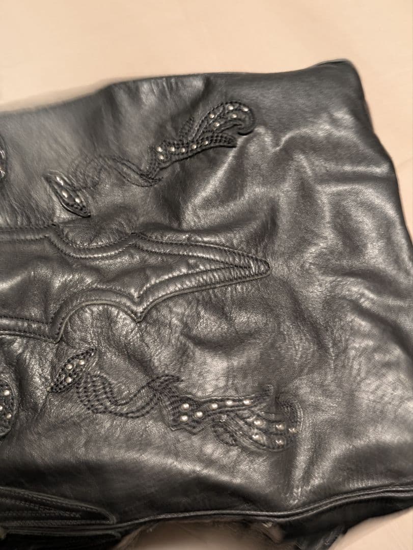 DIESEL/ディーゼル レザー　スタッズ トートバッグ