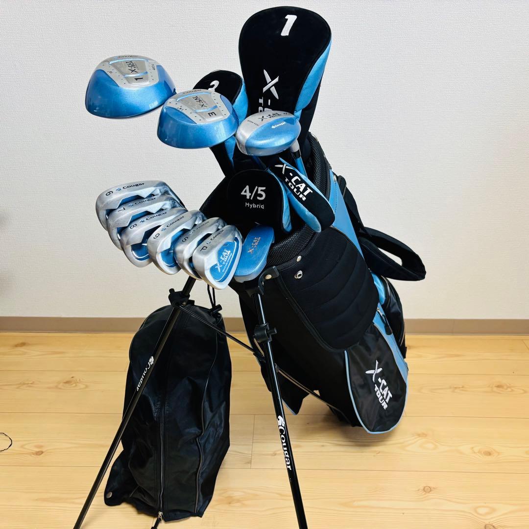 レディースゴルフ Cougar X-CAT 10本セット　初心者