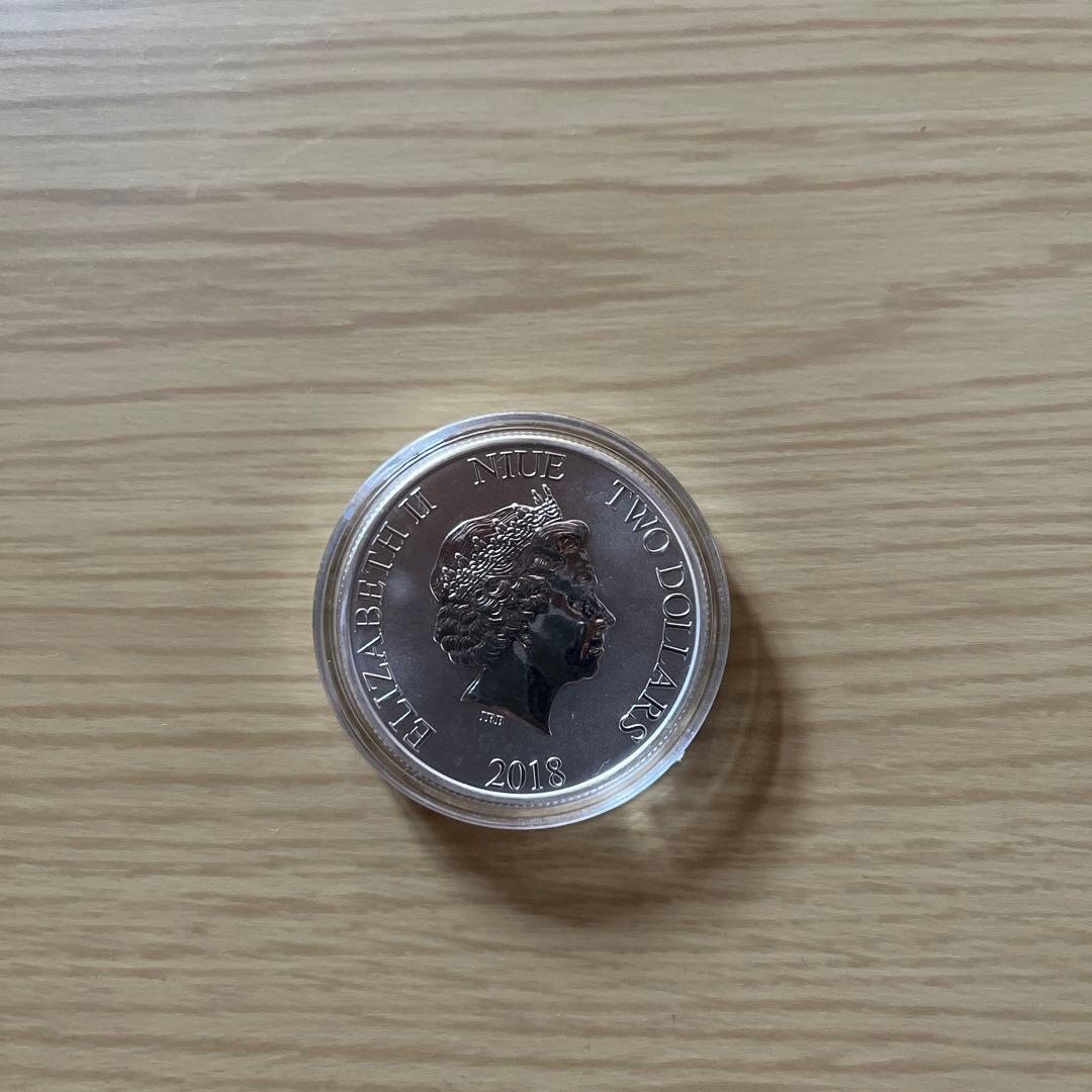 ミッキーマウス 誕生90周年記念 銀貨 １オンス 2018年