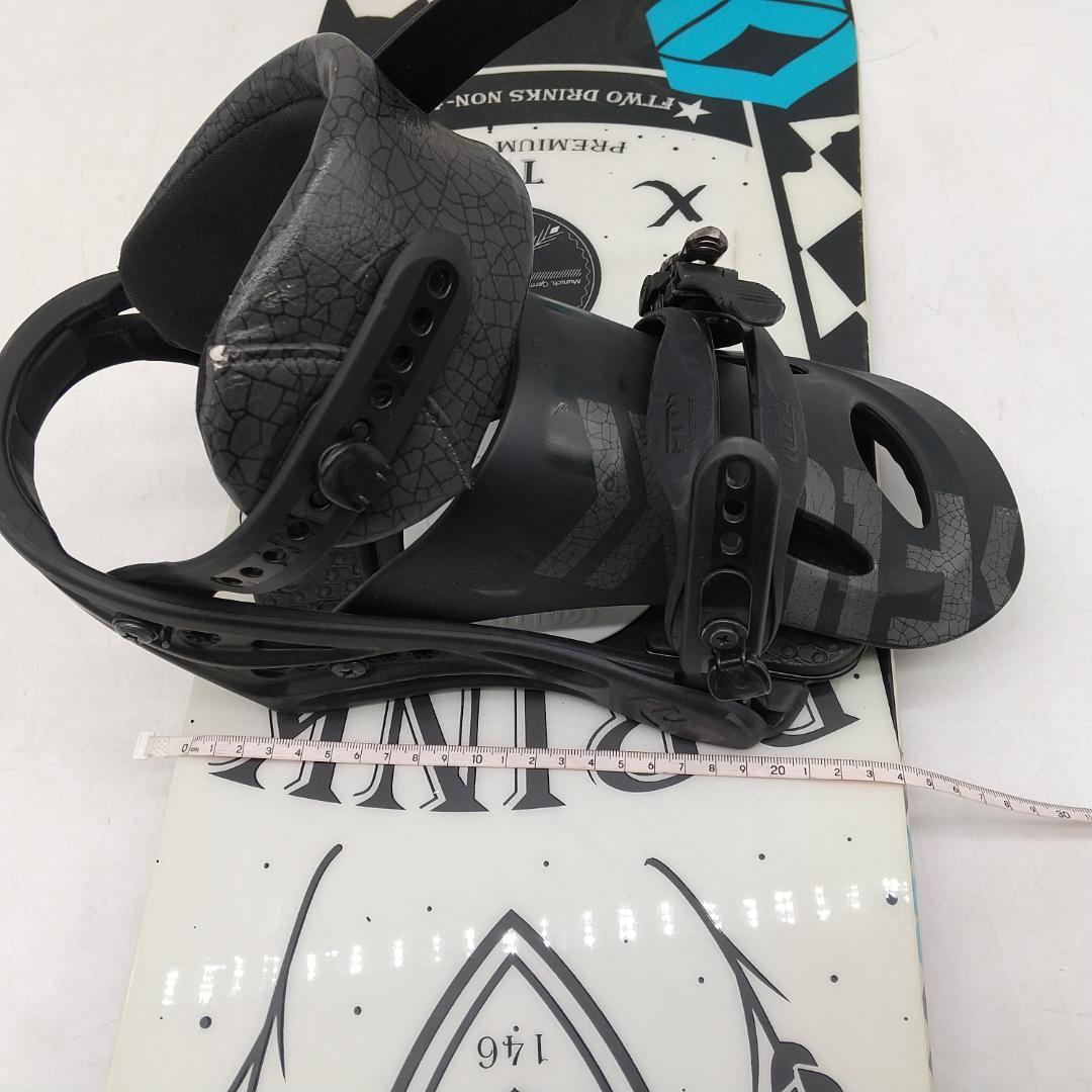 3106番 スノーボード FTWO TNT 146cm ケース付き