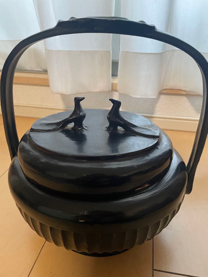 ミャンマーアンティーク漆バスケット