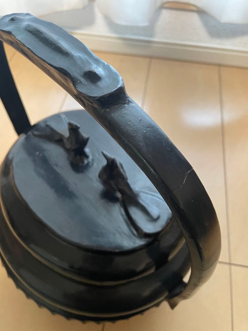 ミャンマーアンティーク漆バスケット