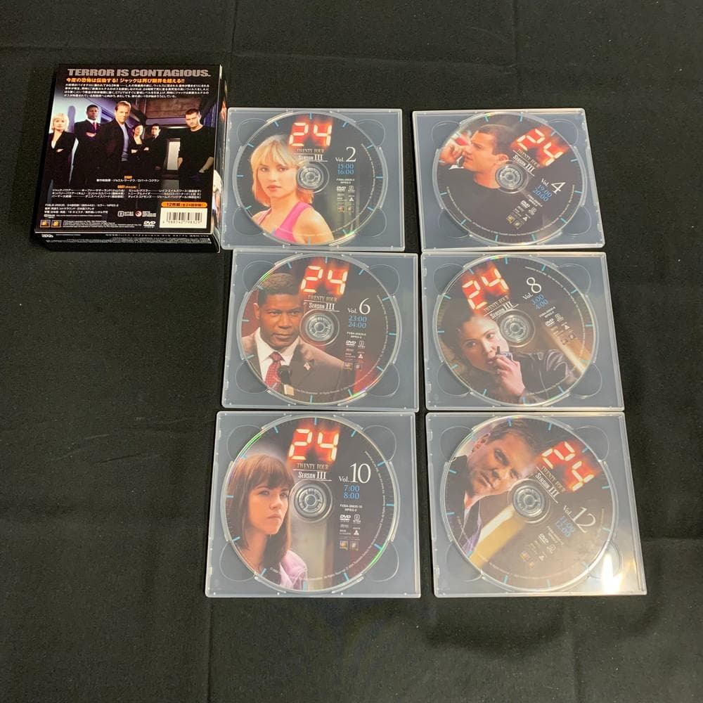 ◆24-TWENTY FOUR10周年記念コンプリートDVD-BOX　02091