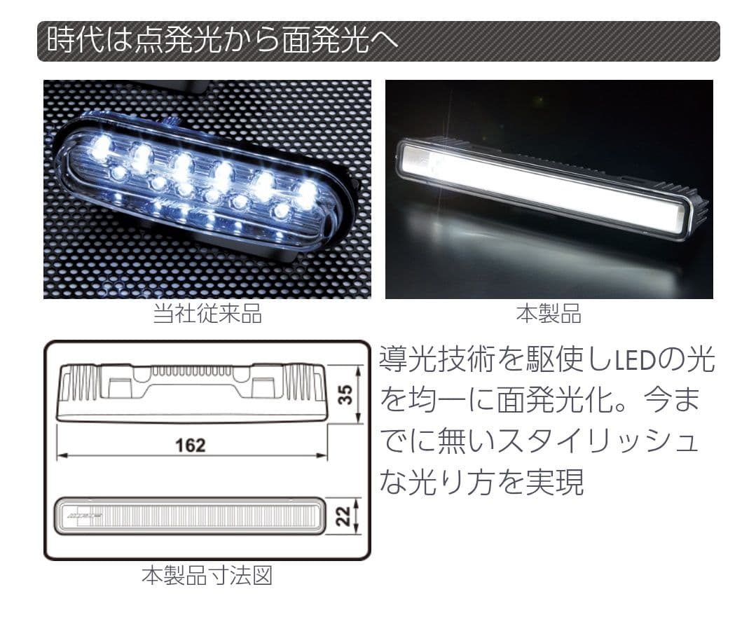 IPF LEDデイライト ML-06 車検対応 未使用