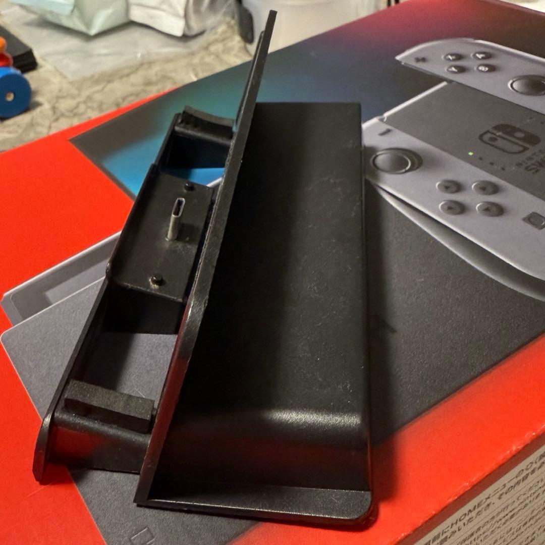 Nintendo Switch グレー 本体 チャージスタンド付き