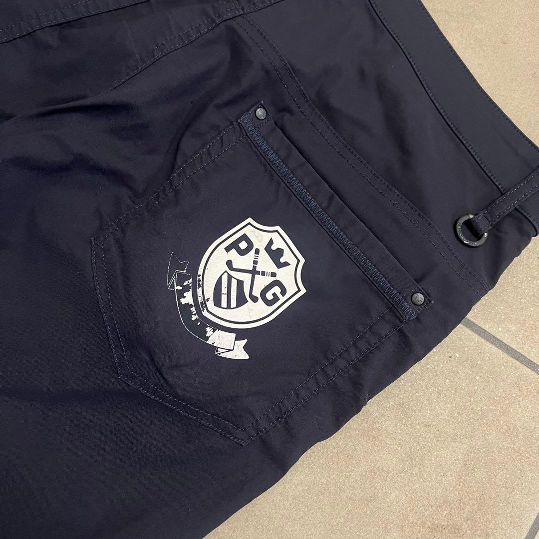 Pearly gates パーリーゲイツ　セットアップ　スマイル　ニコちゃん　M