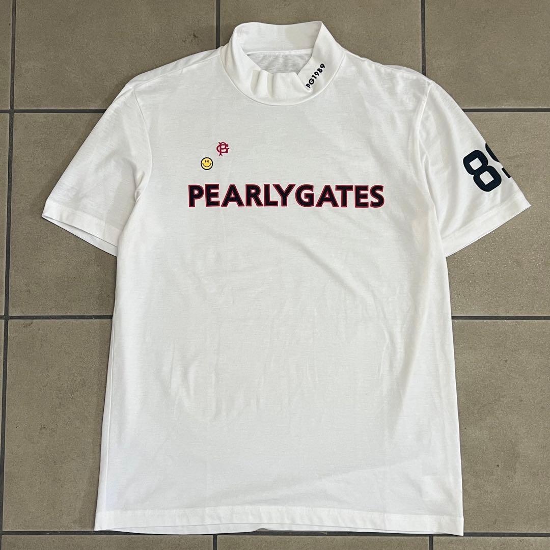 Pearly gates パーリーゲイツ　セットアップ　スマイル　ニコちゃん　M