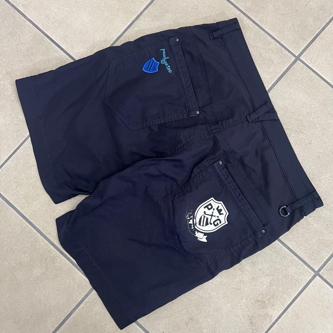 Pearly gates パーリーゲイツ　セットアップ　スマイル　ニコちゃん　M