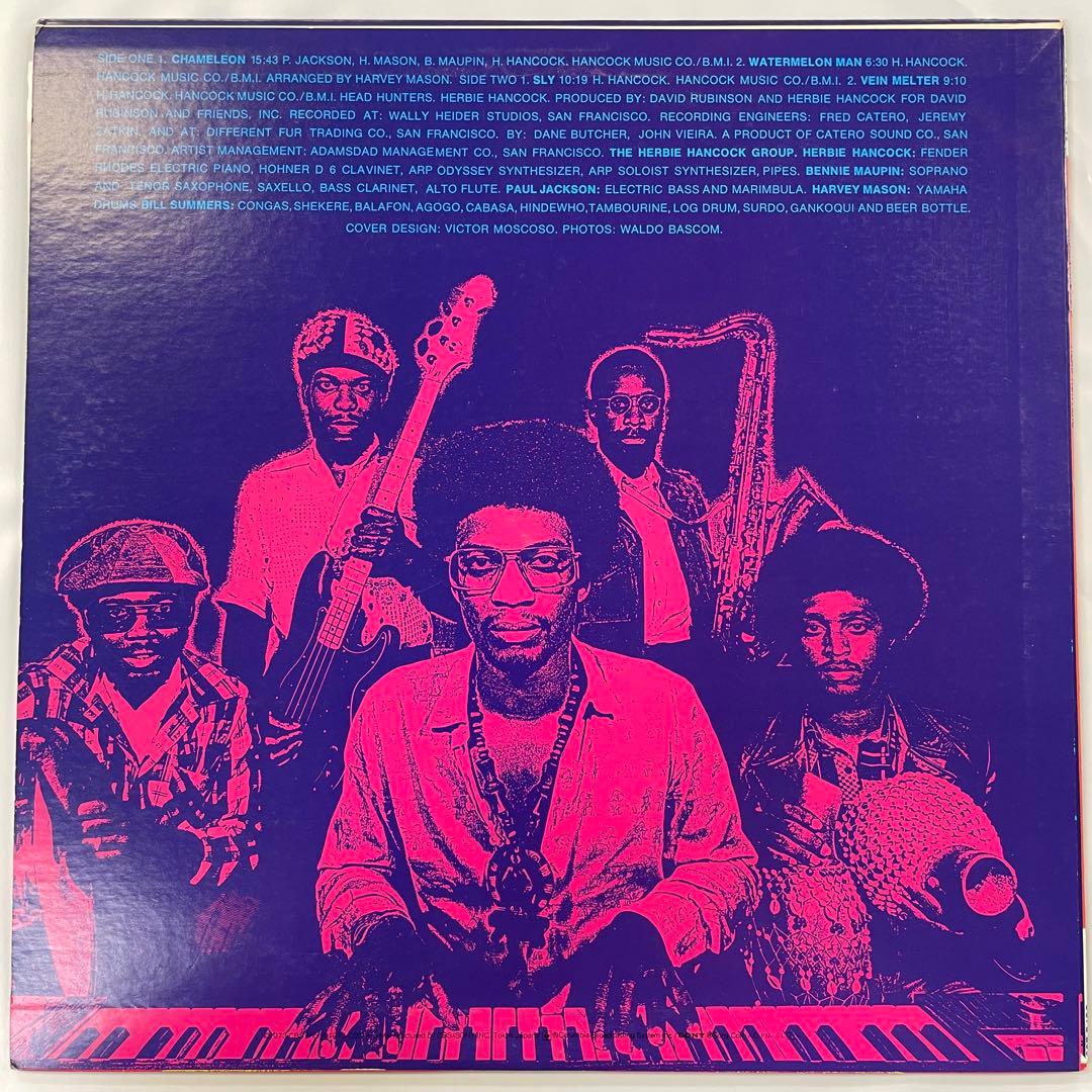 無傷美盤　帯付　ハービー・ハンコック　ヘッド・ハンターズ　レコード　オリジナル盤